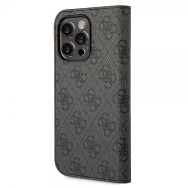 Guess iPhone 14 Pro Fodral 4G Logo Svart