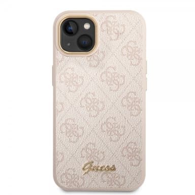 Guess iPhone 14 Plus Skal 4G Logo Rosa