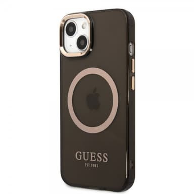 Guess iPhone 13 Skal Translucent MagSafe Svart