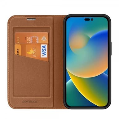 DUX DUCIS iPhone 14 Pro Fodral Skin X2 Series Brun
