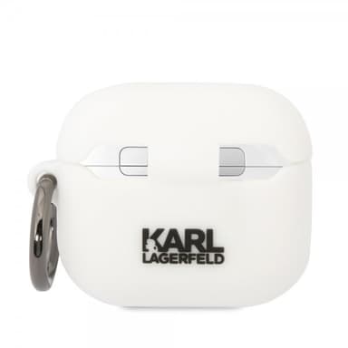 Karl Lagerfeld AirPods 3 Skal 3D Logo Vit