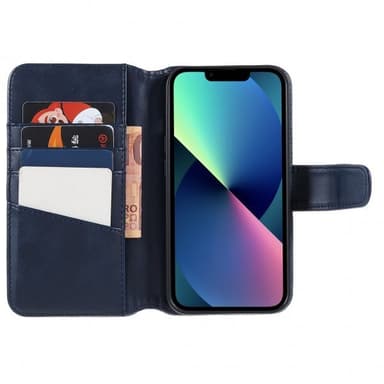 Nordic Covers iPhone 14 Plus Fodral Essential Leather Heron Blue