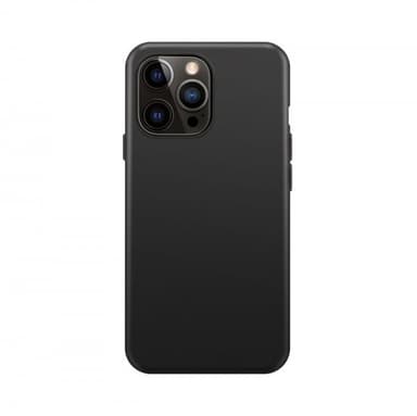 XQISIT iPhone 14 Pro Max Skal Silicone Case Svart