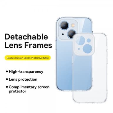 Baseus iPhone 14 Plus Skal Illusion Series Transparent Klar