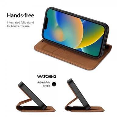 DUX DUCIS iPhone 14 Plus Fodral Skin X2 Series Brun