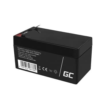 Green Cell Batteri AGM VRLA 12V 1.3Ah