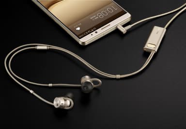 Huawei AM185 brusreducerande in-ear hörlurar (guld)