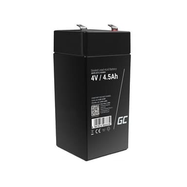 Green Cell Batteri AGM VRLA 4V 4.5Ah