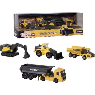 Majorette Volvo 4 Pieces Giftpack Modellastbil