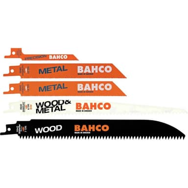 Tigersågsblad Bahco 3940-MIX-SET-5P