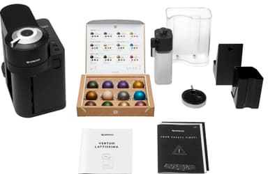 Nespresso Vertuo Lattissima kaffebryggare by Delonghi ENV300.B (svart)