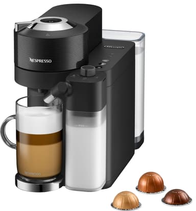Nespresso Vertuo Lattissima kaffebryggare by Delonghi ENV300.B (svart)