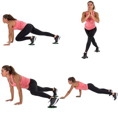 Tunturi Resistance & Core Sliders Set