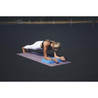 Tunturi PVC Yogamatta - 4mm/Lilla