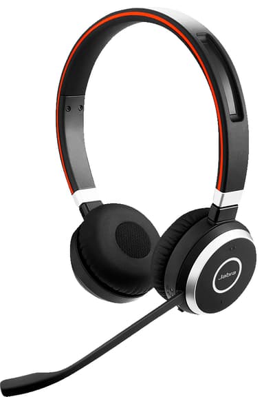 Jabra Evolve 65 SE trådlösa hörlurar (svarta)