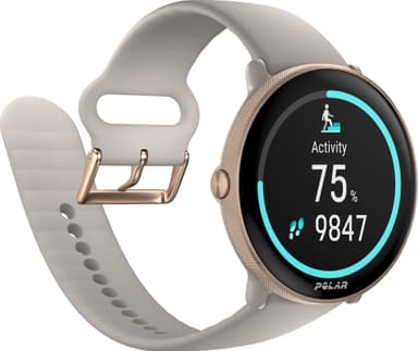 Polar Ignite 3 sportklocka S-L (gråbeige/guld)