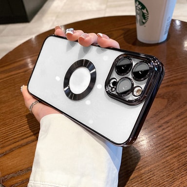 Mobilskal med kameraskydd Svart iPhone 13 Pro Max - Elgiganten