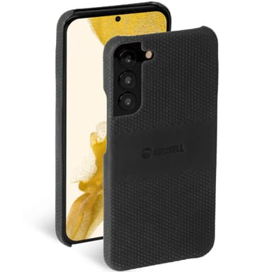 Leather Cover Galaxy S22 Svart