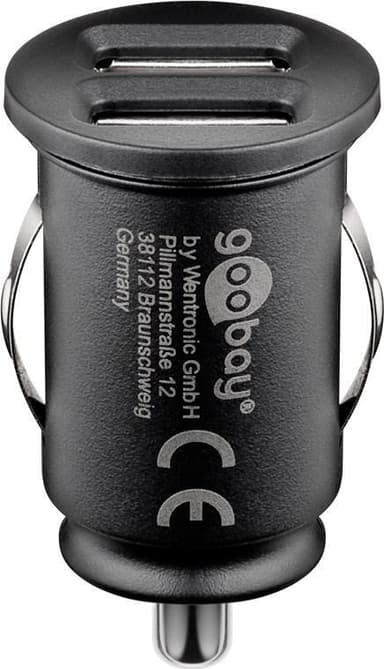 Goobay Dubbel USB-bilsladdare (15,5 W)