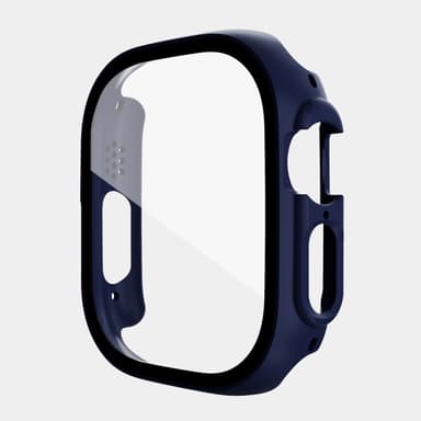Skyddsfodral med skärmskydd Mörkblå Apple Watch Ultra 49 mm