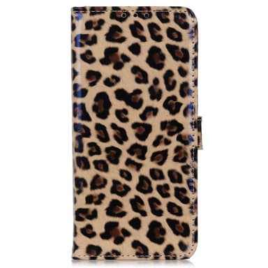 SKALO Motorola Moto G32 4G Leopard mönstrad Plånboksfodral i PU Läder