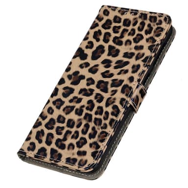 SKALO Motorola Moto G32 4G Leopard mönstrad Plånboksfodral i PU Läder
