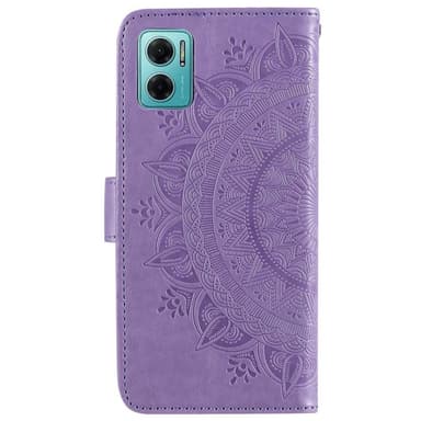 SKALO Xiaomi Redmi 10 5G Mandala Plånboksfodral - Lila