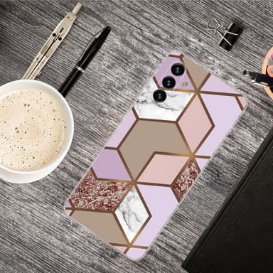SKALO Samsung A13 5G Marmor TPU-skal - Motiv 8