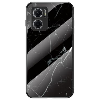 SKALO Xiaomi Redmi 10 5G Marmor Härdat Glas TPU-skal - Motiv 4
