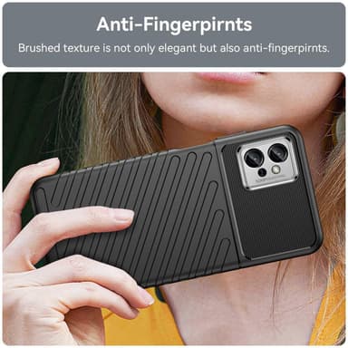 SKALO Motorola Moto G32 4G Armor Thunder Skal - Svart
