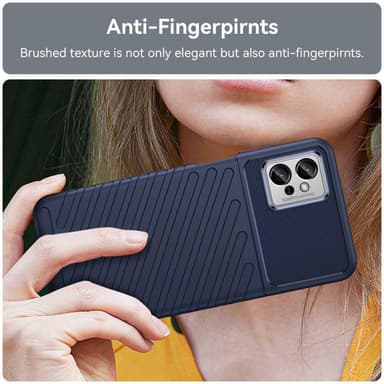 SKALO Motorola Moto G32 4G Armor Thunder Skal - Blå