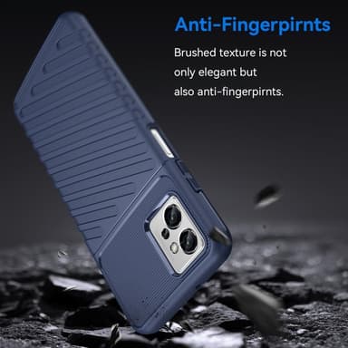 SKALO Motorola Moto G32 4G Armor Thunder Skal - Blå