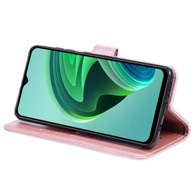 SKALO Xiaomi Redmi 10 5G Mandala Plånboksfodral - Roséguld