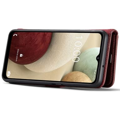 DG MING Samsung A13 5G 2-i-1 Magnet Plånboksfodral - Röd