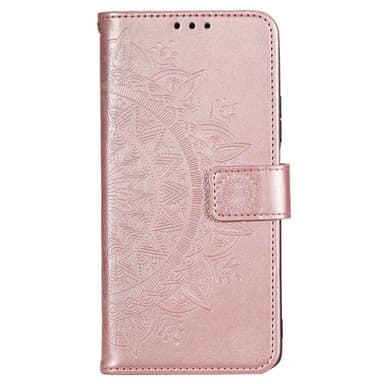 SKALO Xiaomi Redmi 10 5G Mandala Plånboksfodral - Roséguld