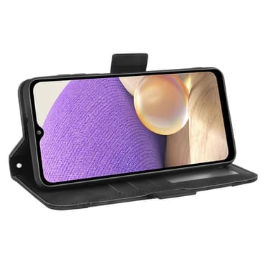 SKALO Samsung A04s 4G 6-FACK Plånboksfodral - Svart