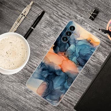 SKALO Samsung A04s 4G Marmor TPU-skal - Motiv 6