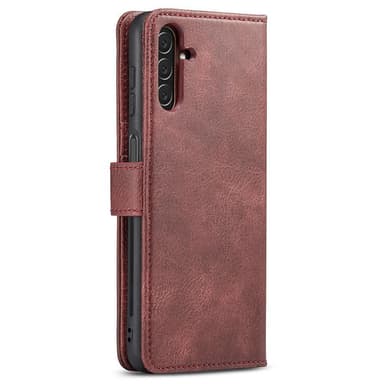 DG MING Samsung A13 5G 2-i-1 Magnet Plånboksfodral - Röd
