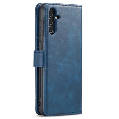 DG MING Samsung A04s 4G 2-i-1 Magnet Plånboksfodral - Blå
