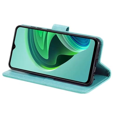 SKALO Xiaomi Redmi 10 5G Mandala Plånboksfodral - Turkos
