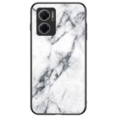 SKALO Xiaomi Redmi 10 5G Marmor Härdat Glas TPU-skal - Motiv 3