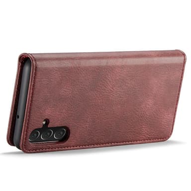 DG MING Samsung A13 5G 2-i-1 Magnet Plånboksfodral - Röd