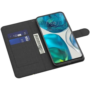 SKALO Motorola Moto G32 4G Marmor 3D Plånboksfodral