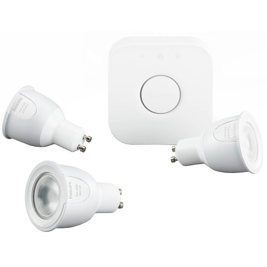 Philips White och color ambiance startpaket (6.5W G10)