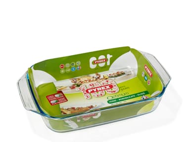 Pyrex Irresistible Fat 39 x 25 x 6 cm Klar