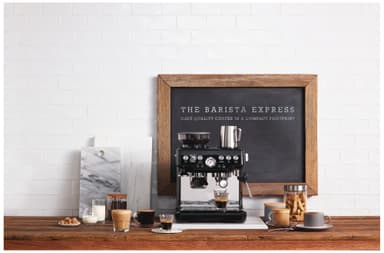 Sage Barista Express Manuell Kaffemaskin SES875BKS