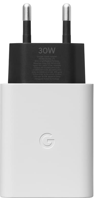 Google 30 W USB-C-laddare