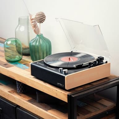 Victrola Turntable Bluetooth Eastwood Bamboo