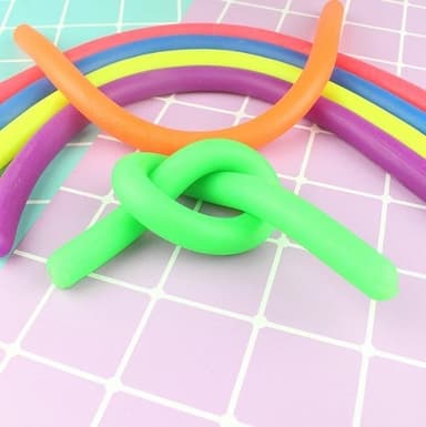 Elastiskt fidget rope 18cm, 6st