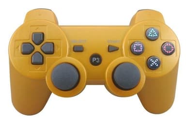 Handkontroll, Bluetooth till Playstation 3 (Guld)